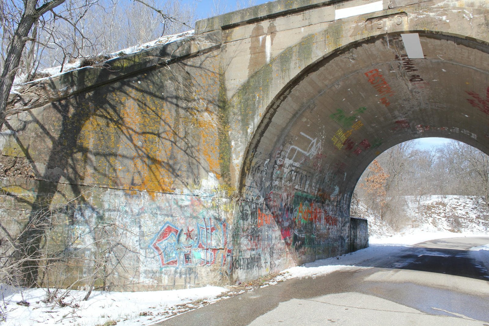 West abutment
